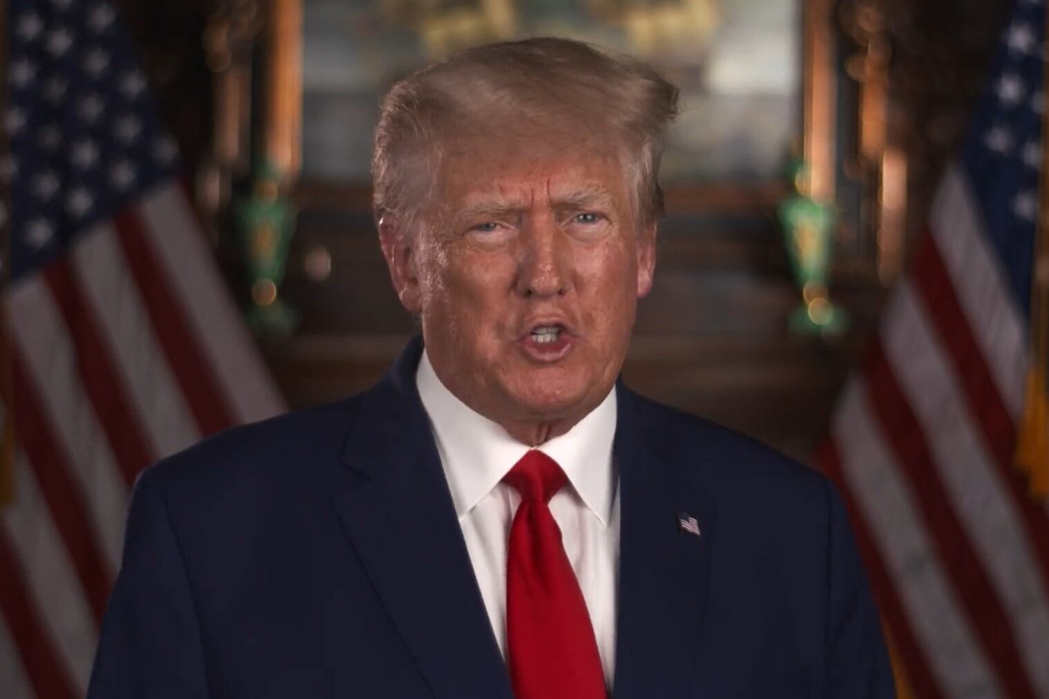 Trump apuntó contra el gobierno de China y aseguró que "quiere poner fin a esta amenaza a la seguridad nacional".