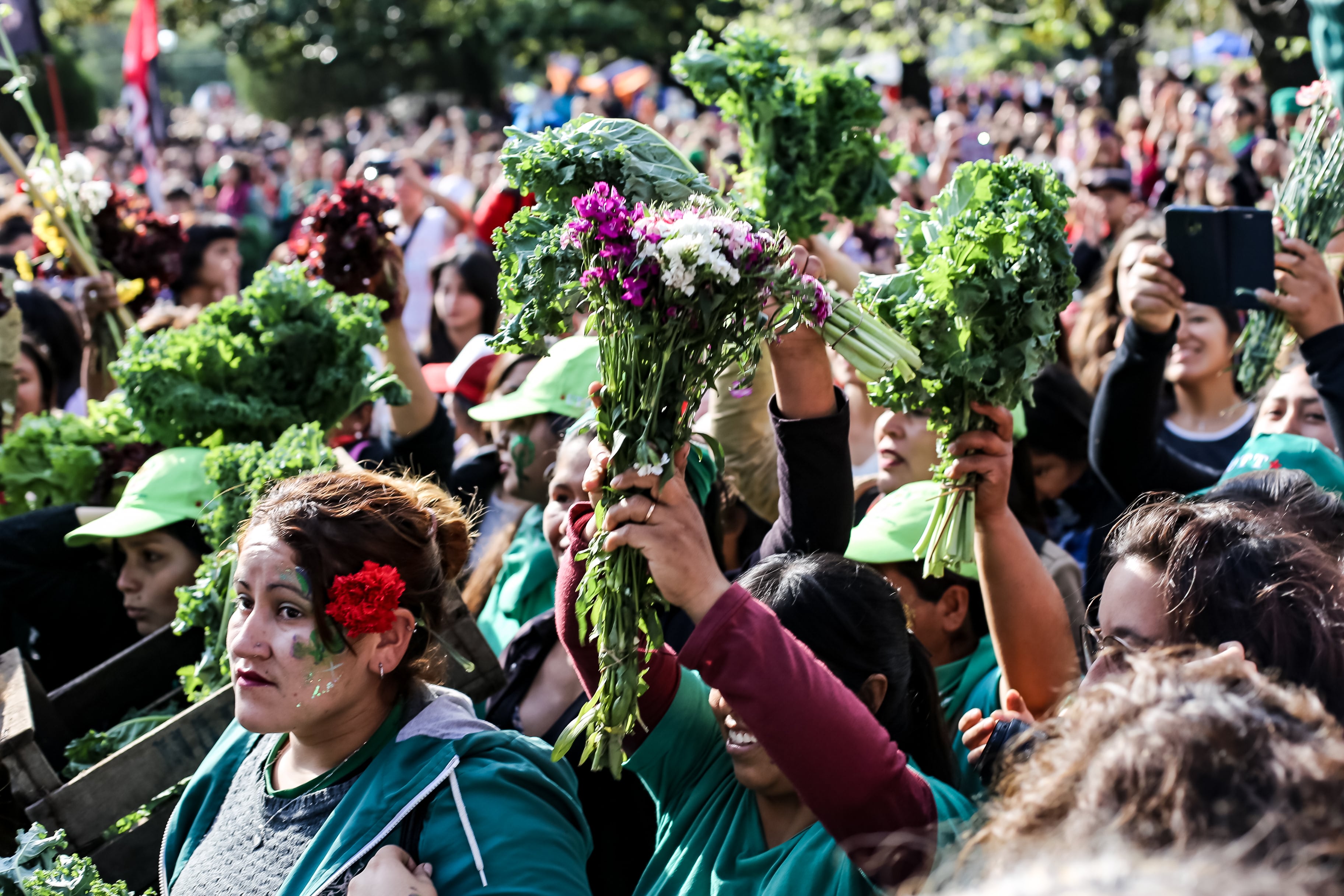 Mujeres de la UTT en el Encuentro de La Plata, 2019