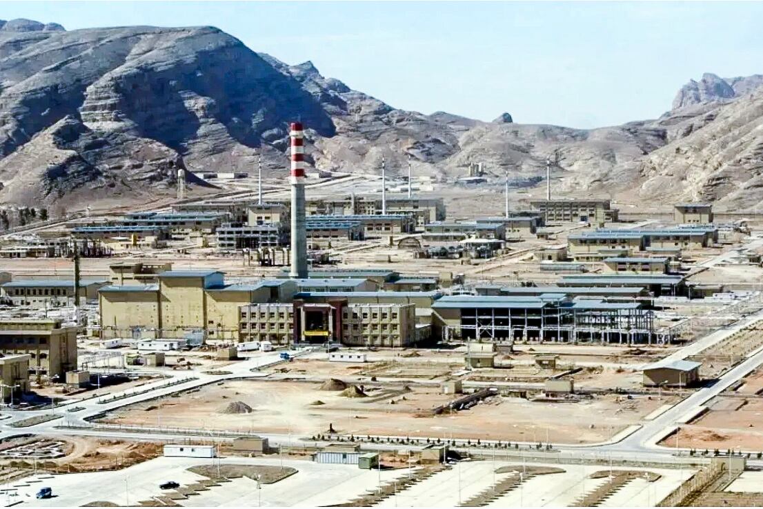 La planta nuclear de Natanz, que según Irán se utiliza para fines pacíficos.