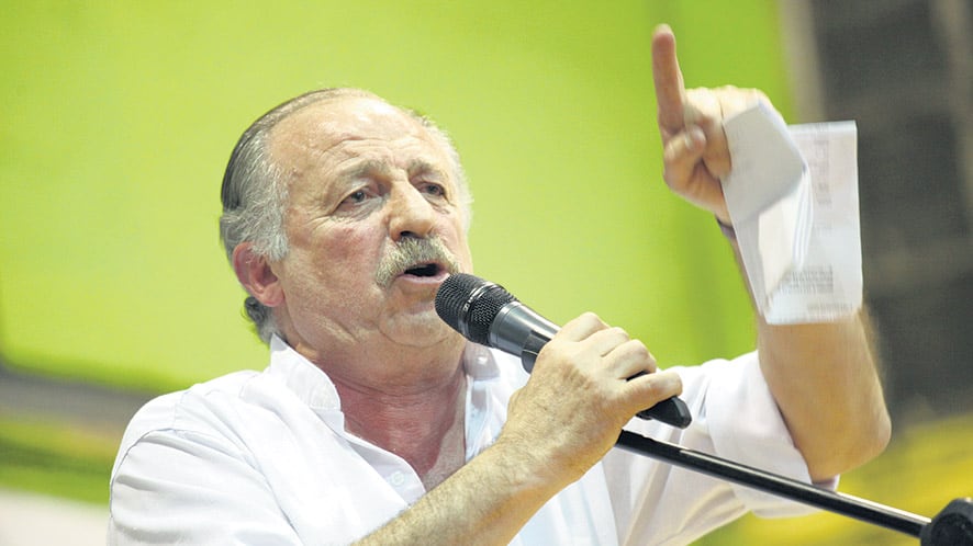 “La gente sabe cuándo tiene que salir a defender sus derechos”, dijo Hugo Yasky.