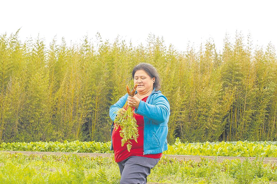 "Nada de venenos ni agroquímicos", es la consigna de las trabajadoras de la tierra