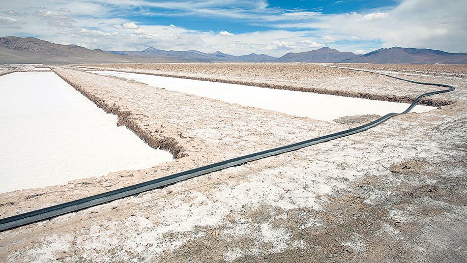 La mina Salar del Rincón, en Salta.