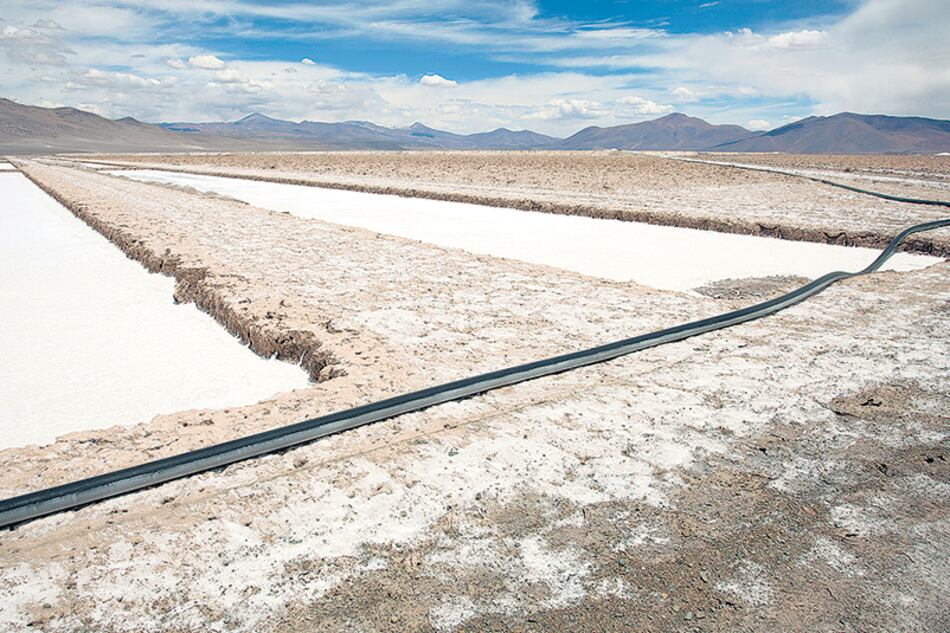 La mina Salar del Rincón, en Salta.