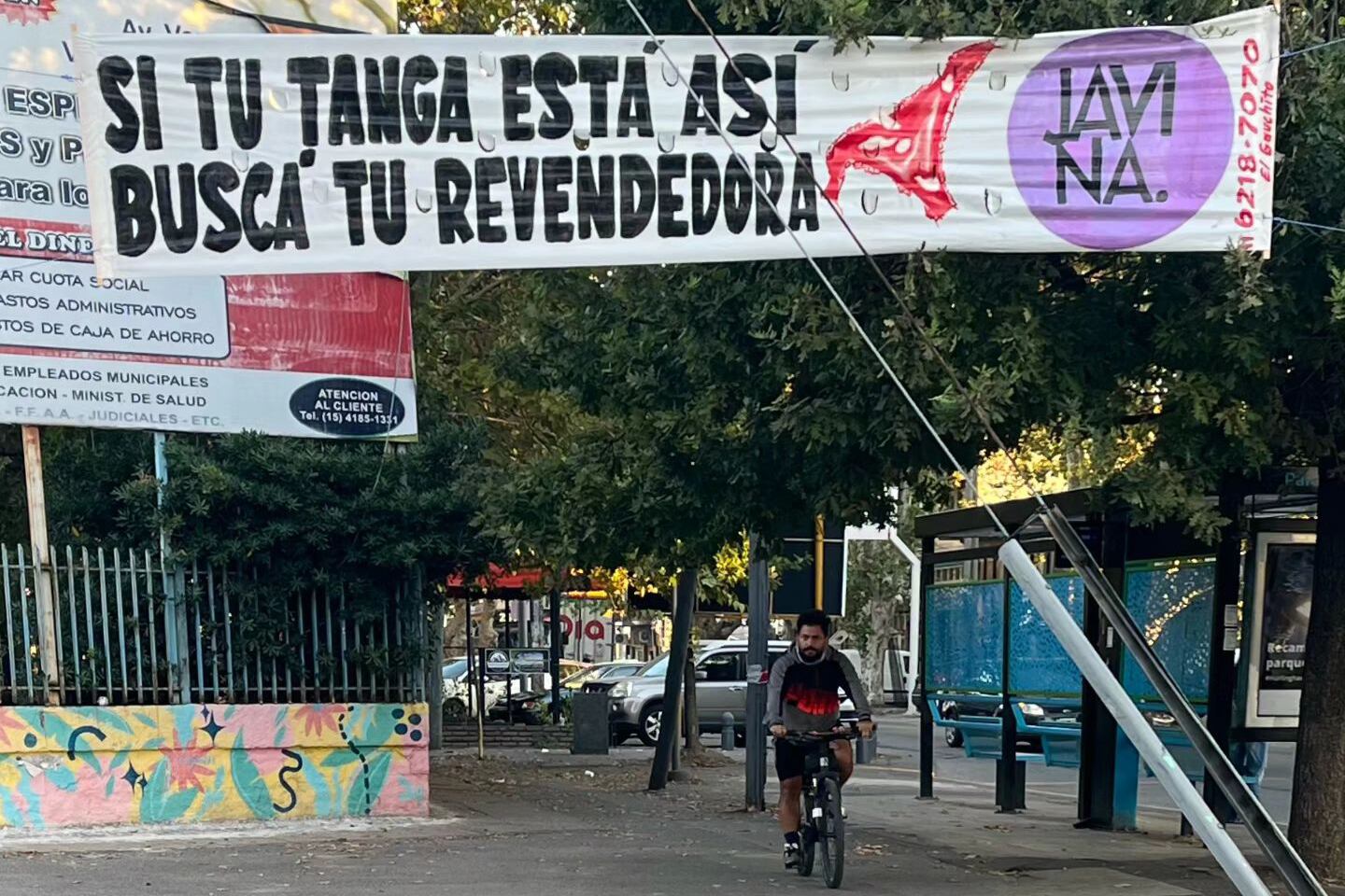 La batalladora, por @florlalocketta.