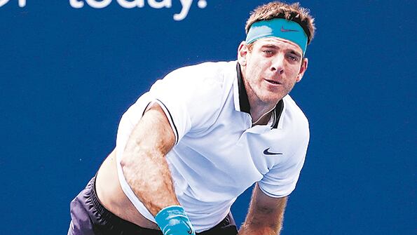 Del Potro, frente a Kyrgios.