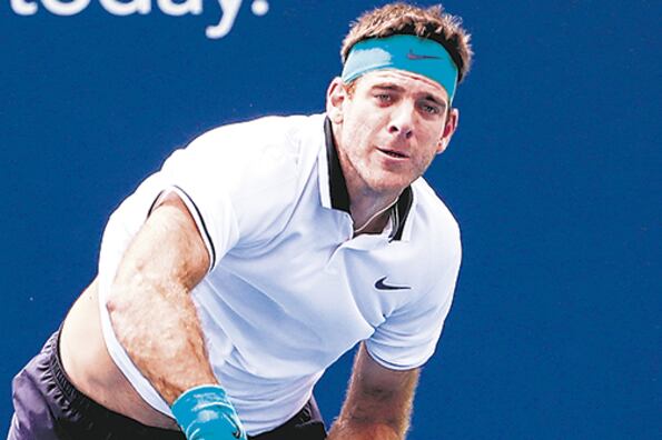 Del Potro, frente a Kyrgios.