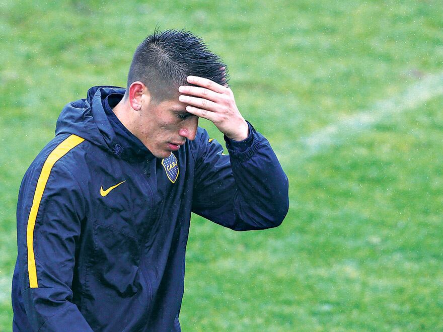 Centurión llegó este año a Boca y continúa en proceso de adaptación.