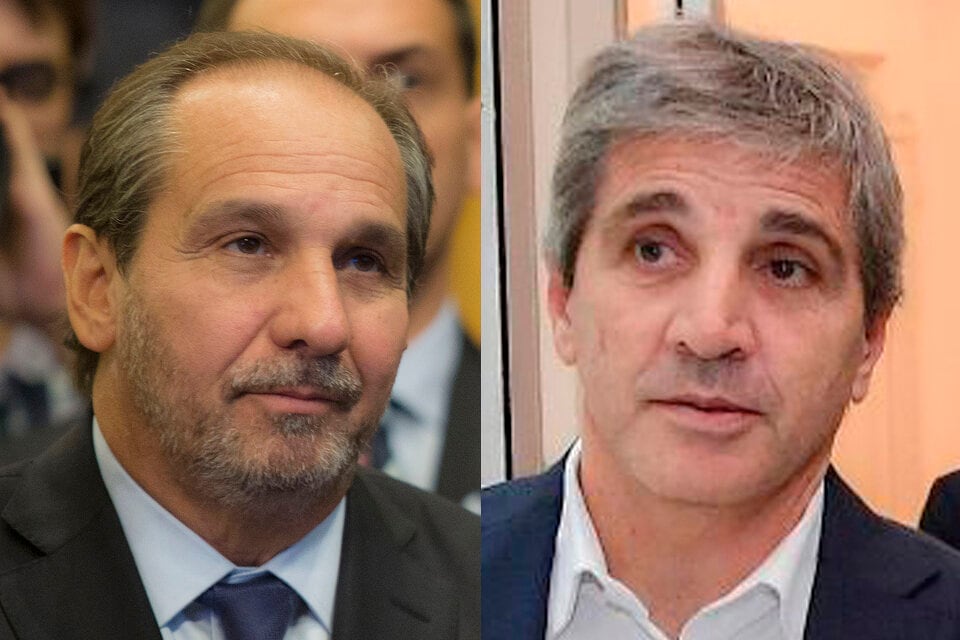 Nicolás "Nicky" Caputo y su primo "Toto", el ministro de Economía.