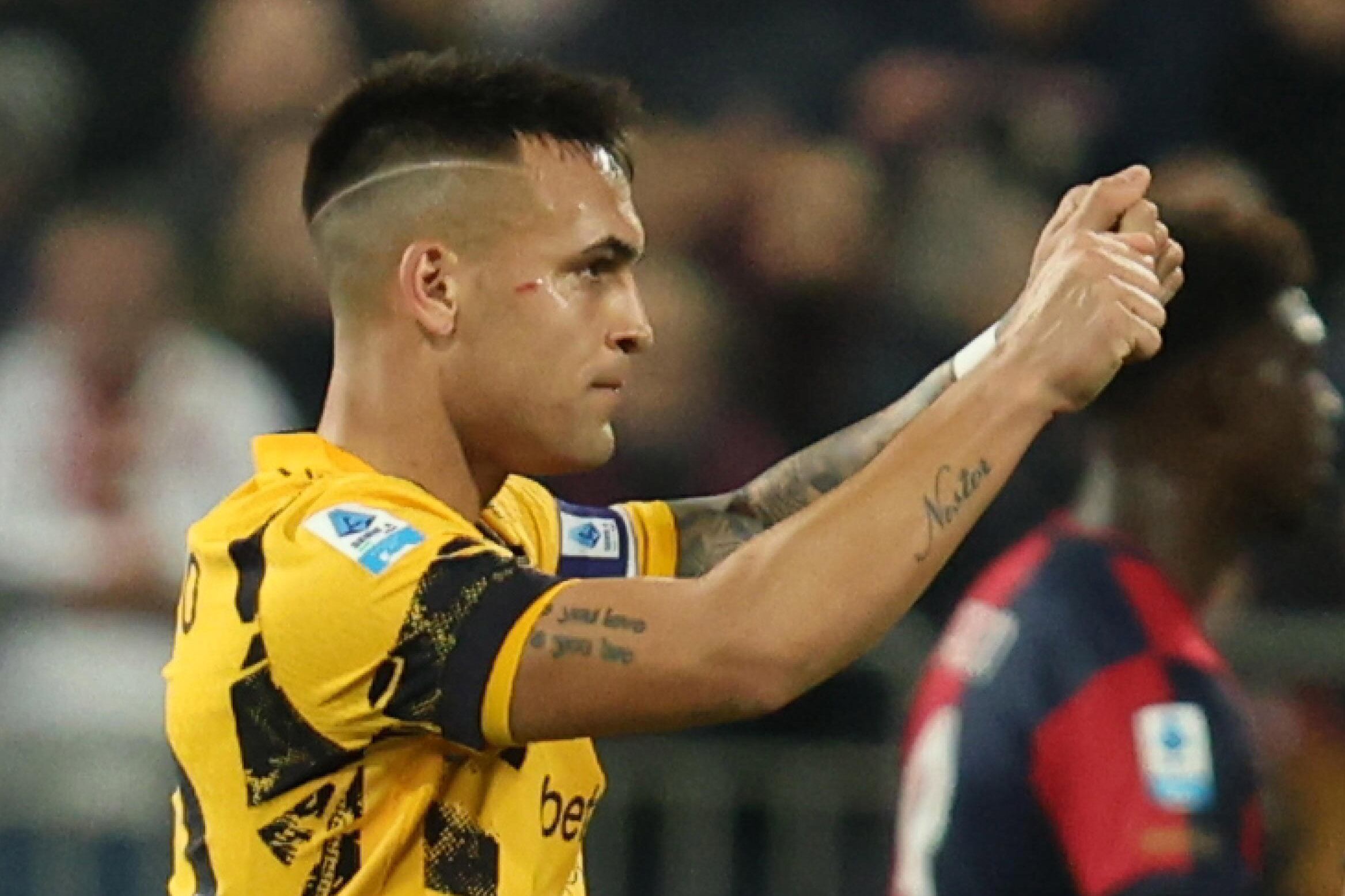 Lautro Martínez, capitán del Inter