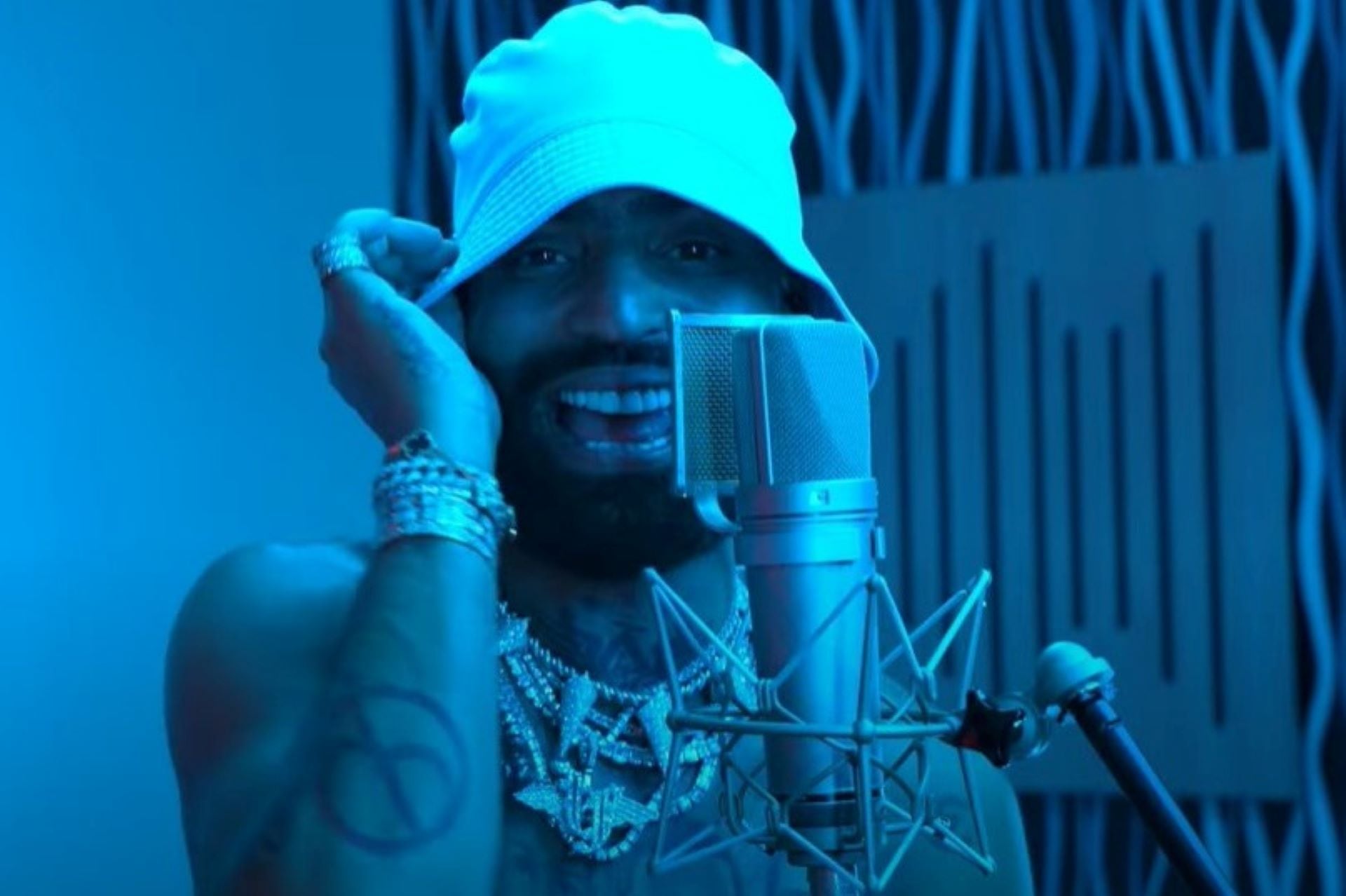 El puertorriqueño Arcángel le puso voz a la nueva session de Bizarrap. Imagen: captura de video