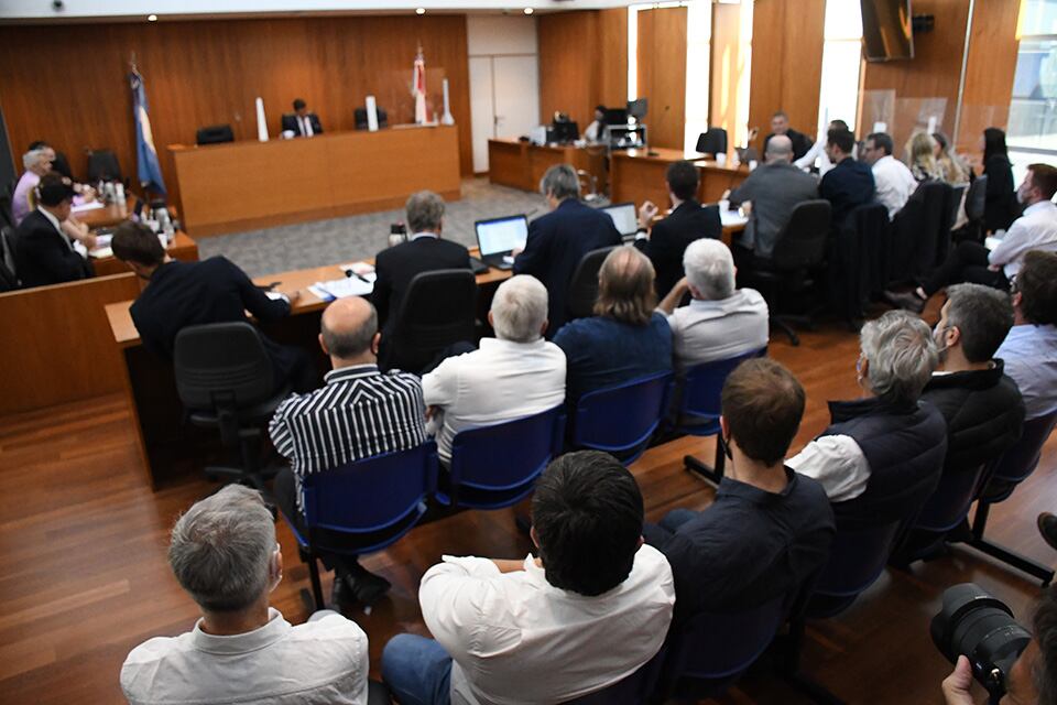 La audiencia se realizó en los tribunales rosarinos.