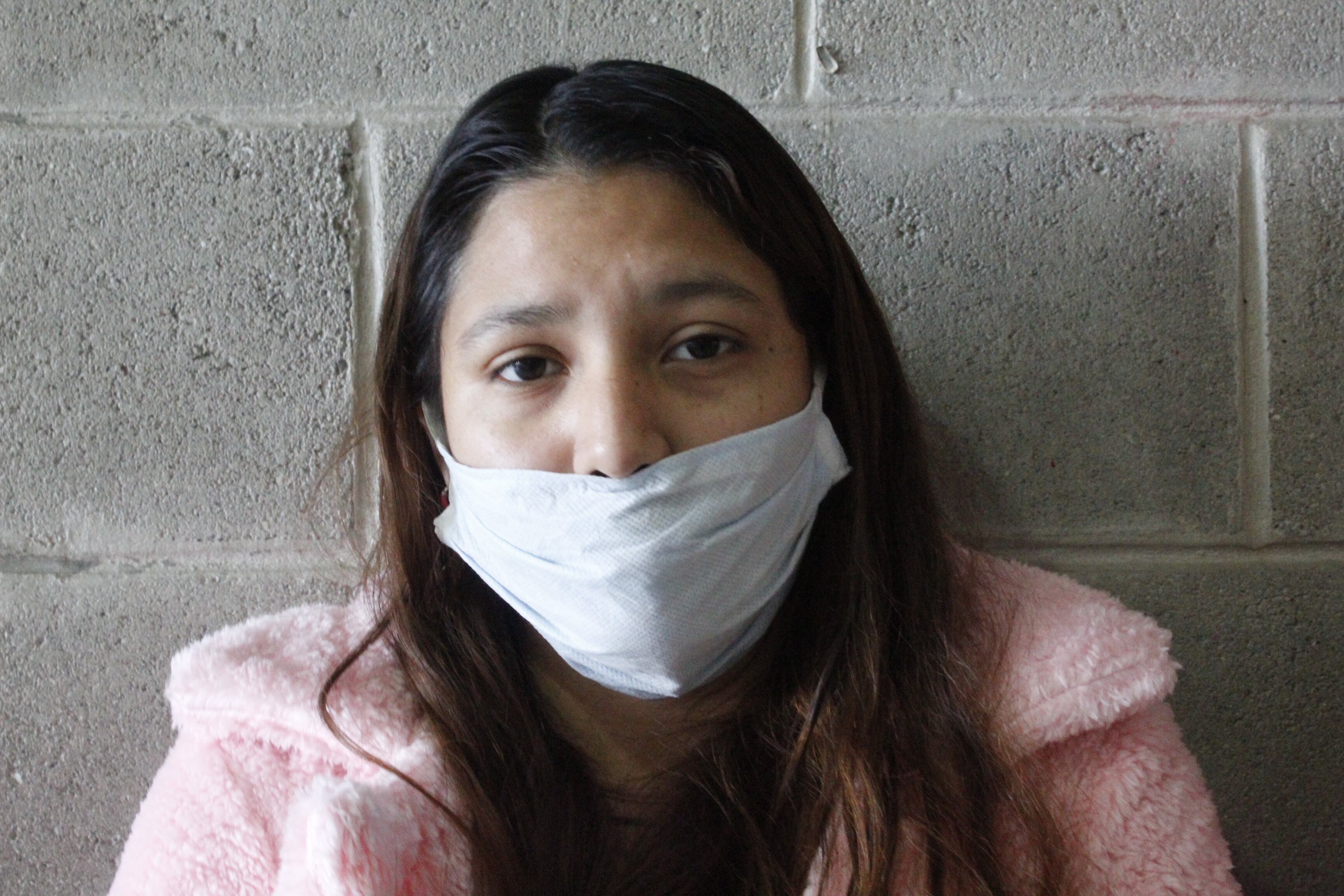 Araceli González, la hermana de la víctima, el día en que declaró todas las violencias previas que había sufrido Judith.