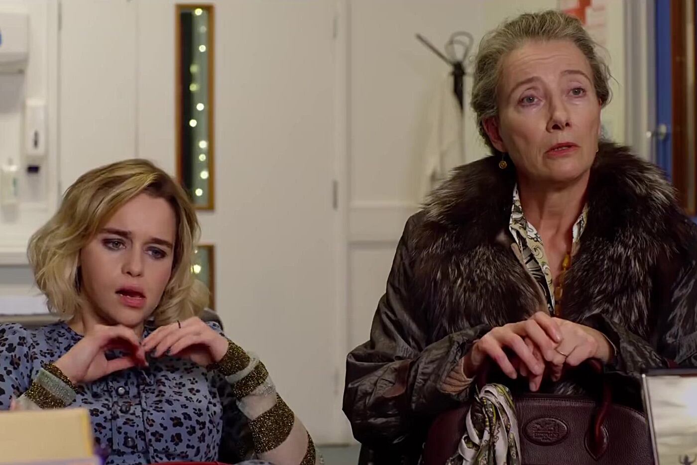 Emilia "Daenerys" Clarke y Emma Thompson.