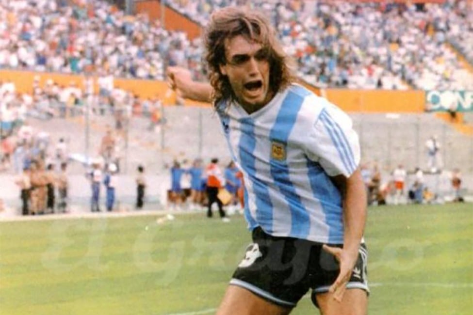 Gabriel Batistuta, goleador y figura de la final de la Copa América 93.