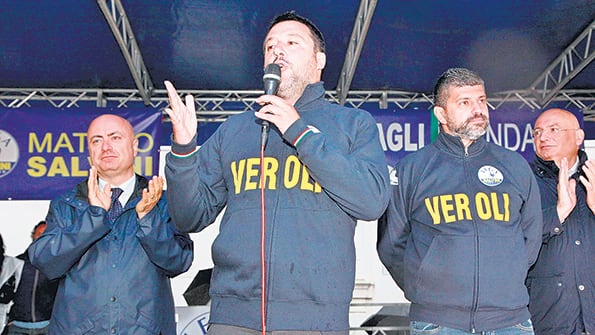 Matteo Salvini ha centrado gran parte de su accionar como ministro contra los inmigrantes.