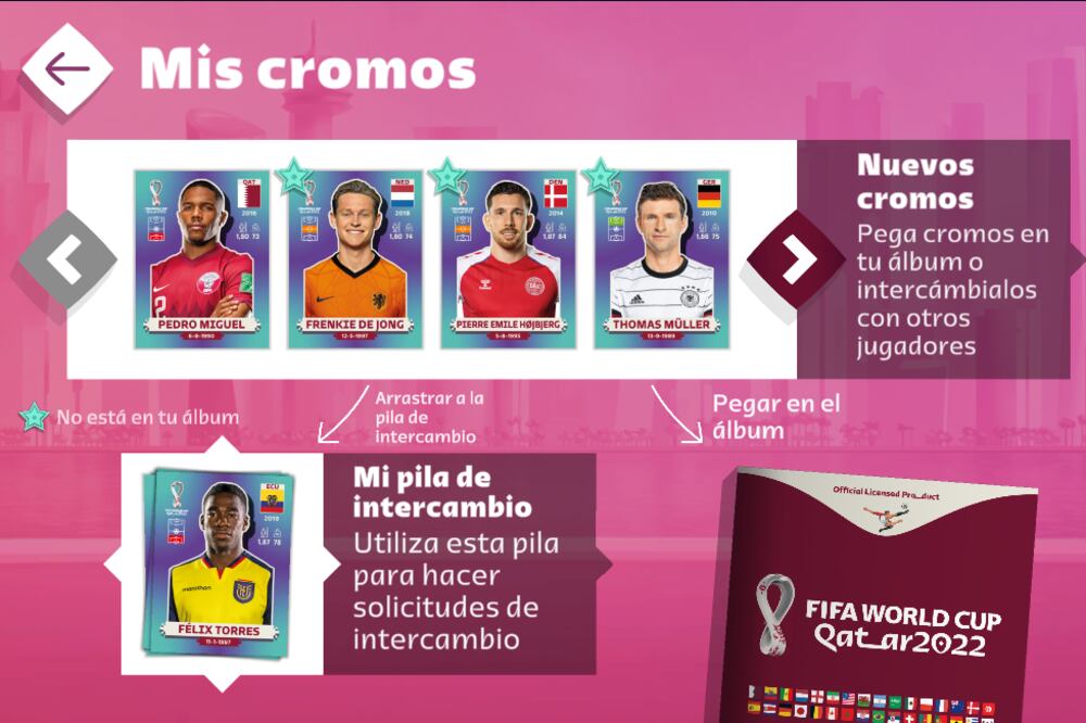 Álbum virtual del Mundial: cuál es el truco para conseguir 19 sobres extra