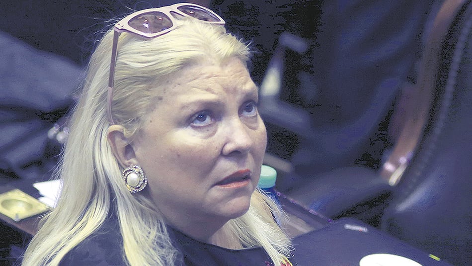 Elisa Carrió, líder de la Coalición Cívica.
