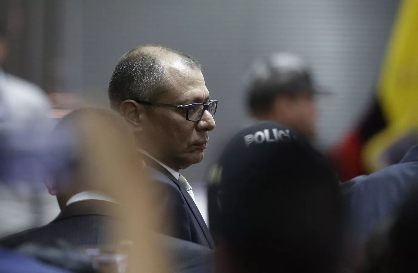 Jorge Glas denunció torentos y se declara un preso político.