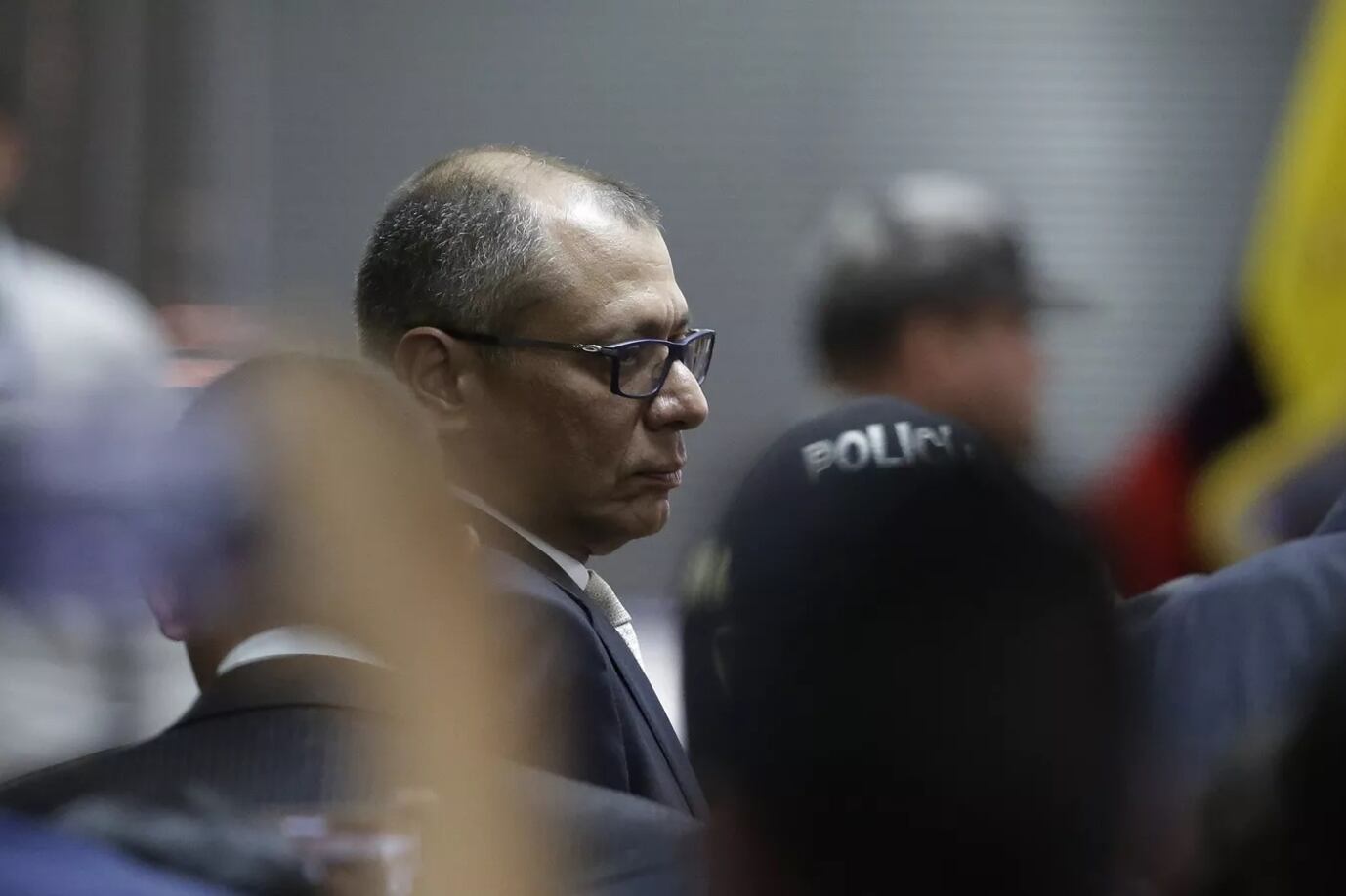 Jorge Glas denunció torentos y se declara un preso político.