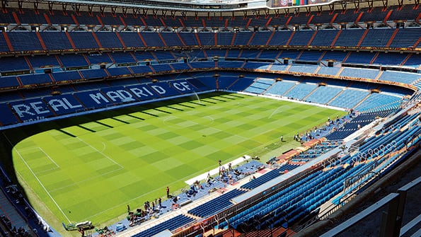 El mítico Santiago Bernabéu será el estadio donde se jugará el Superclásico.
