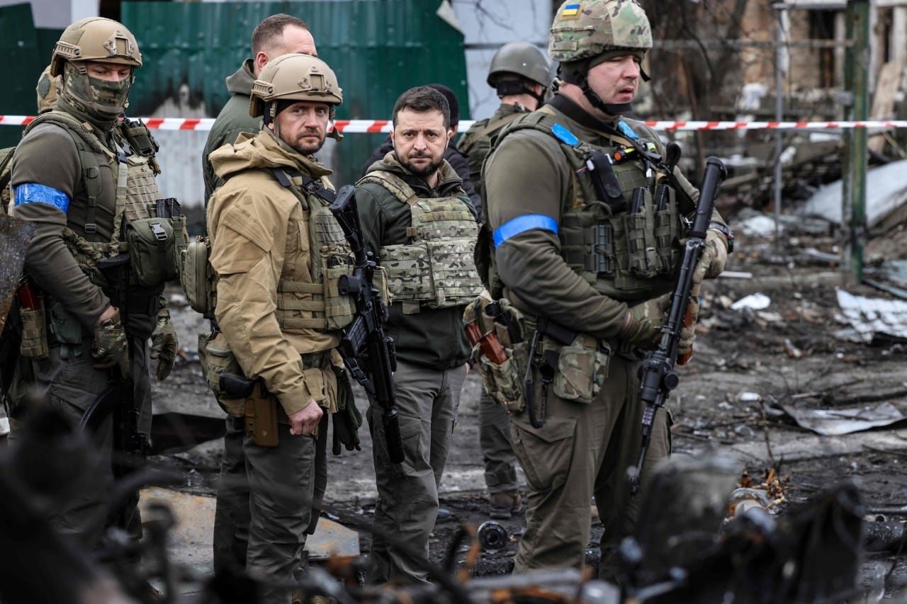 Voldimir Zelenski, presidente de Ucrania.