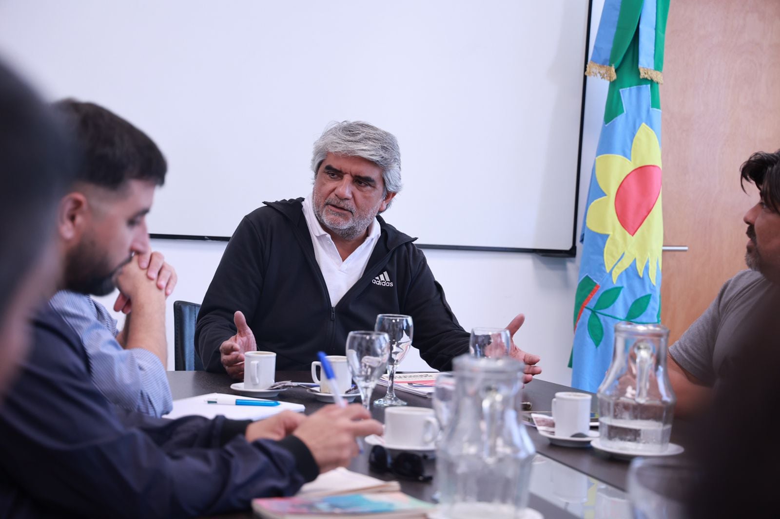 Walter Correa, ministro de Trabajo de la Provincia.