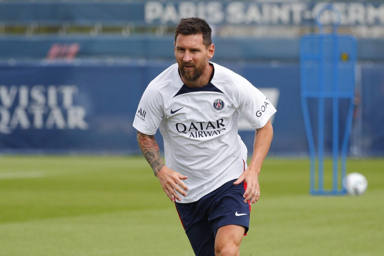 Messi ya inició la pretemporada en su club