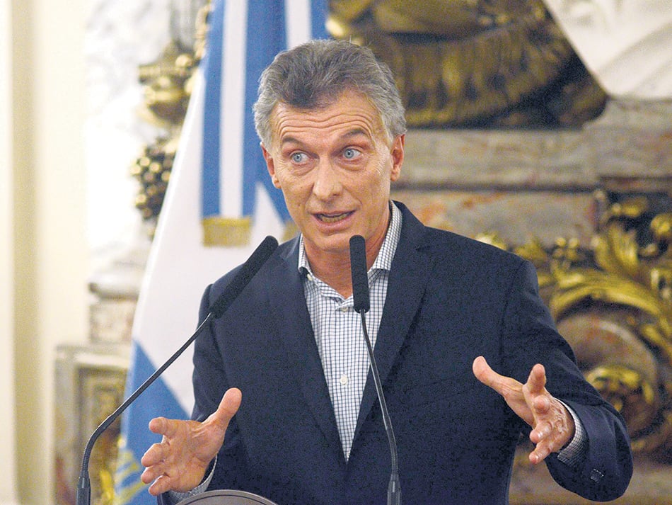 El presidente Mauricio Macri viene perdiendo adherentes en forma progresiva.