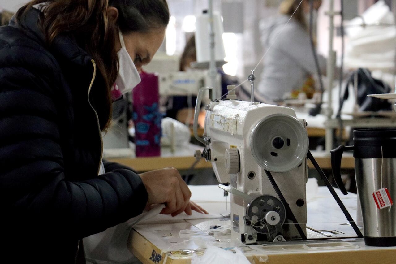 La industria textil aumentó 43,5 por ciento interanual en agosto.