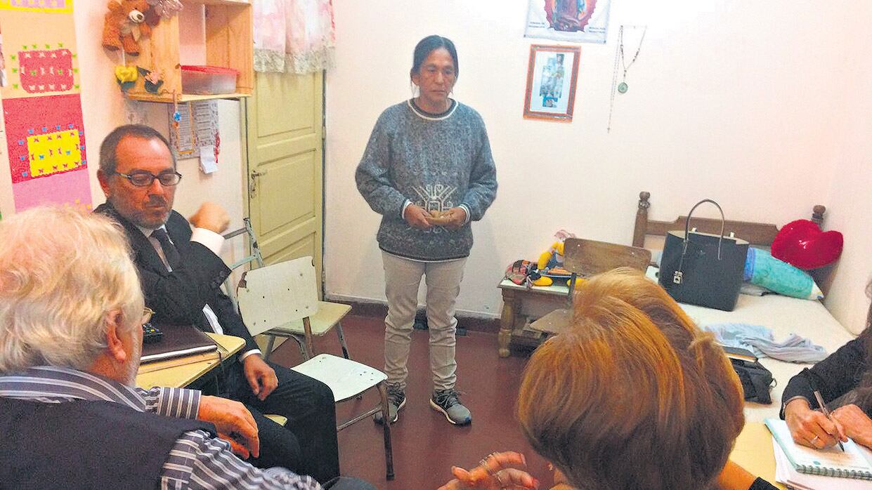Milagro Sala recibió a los miembros de la CIDH en el penal de Alto Comedero.