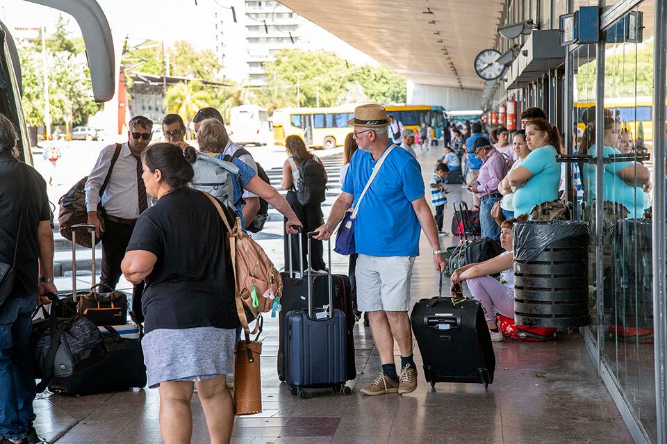 Hubo muchos visitantes durante el fin de semana largo.