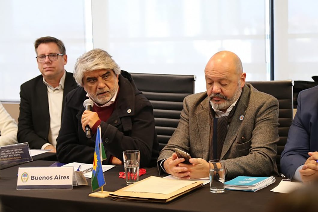 Walter Correa en el Consejo Federal del Trabajo.