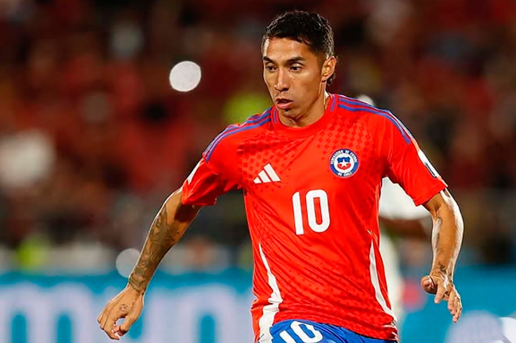 Luciano Cabral debutó con Chile en noviembre pasado.