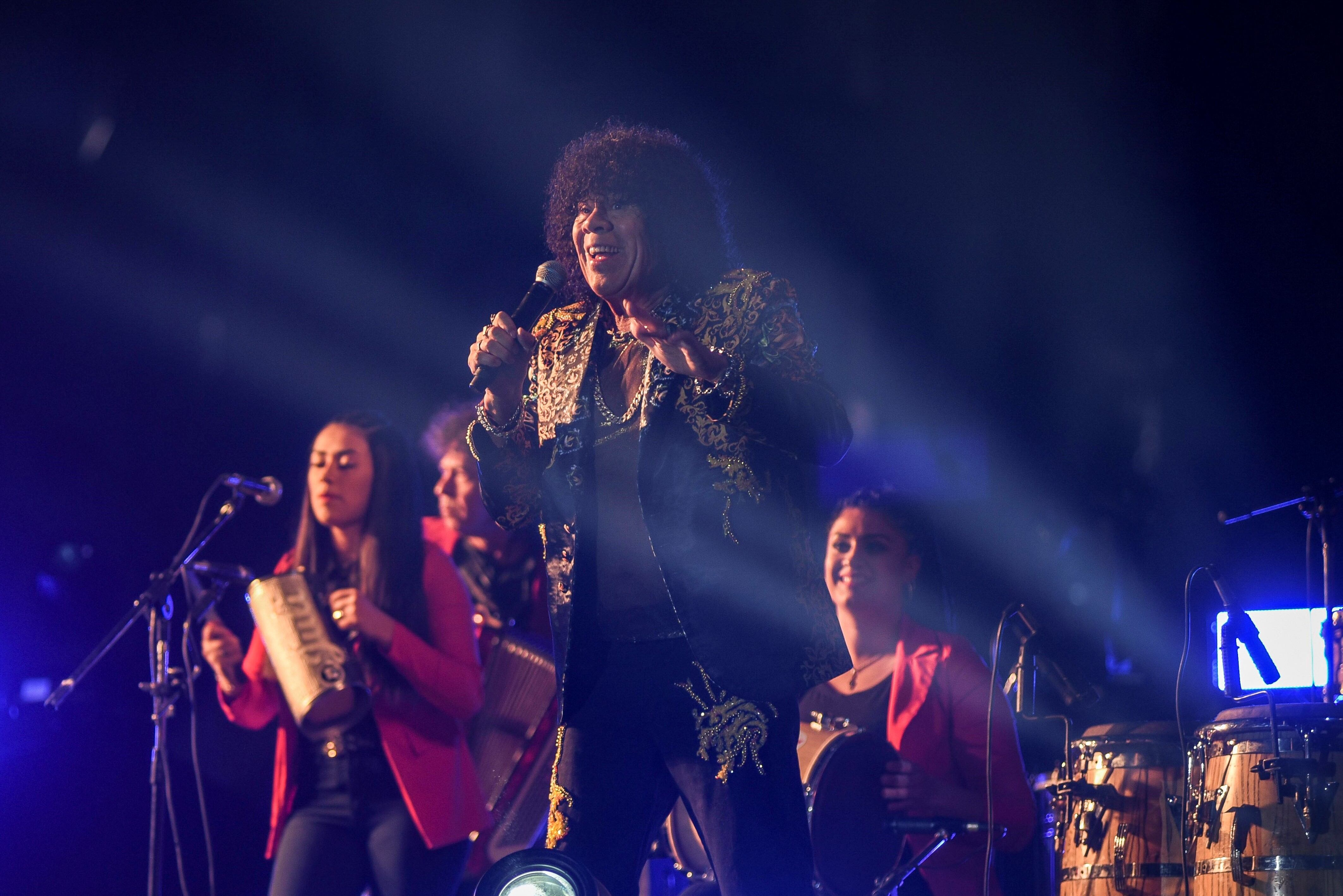 "La Mona" Jiménez, una de las principales figuras del cuarteto cordobés. Imagen: Ministerio de Cultura de la Ciudad