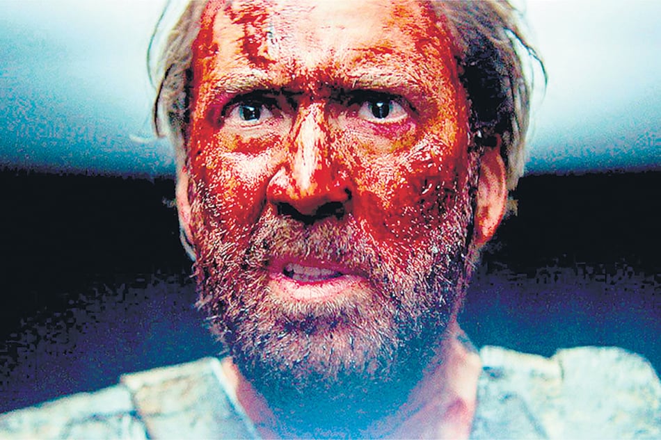 Nicolas Cage fuera de control en Mandy, de Pan Cosmatos, inspirado en la estética del heavy metal.