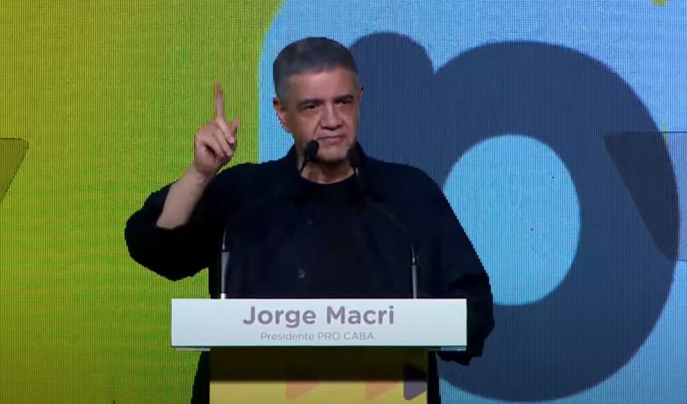 Jorge Macri comprometió a su primo Mauricio.