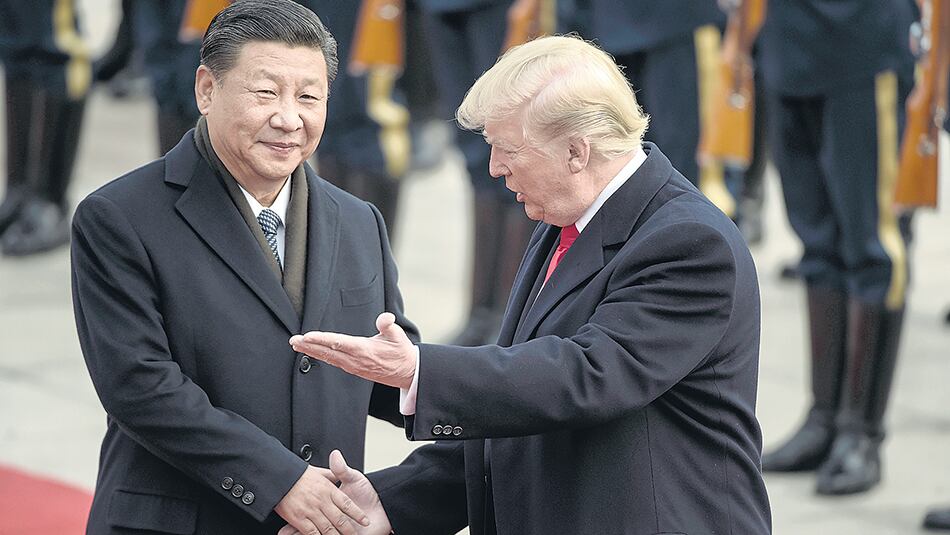 Donald Trump y Xi Jinping disputan en el terreno de la geopolítica.