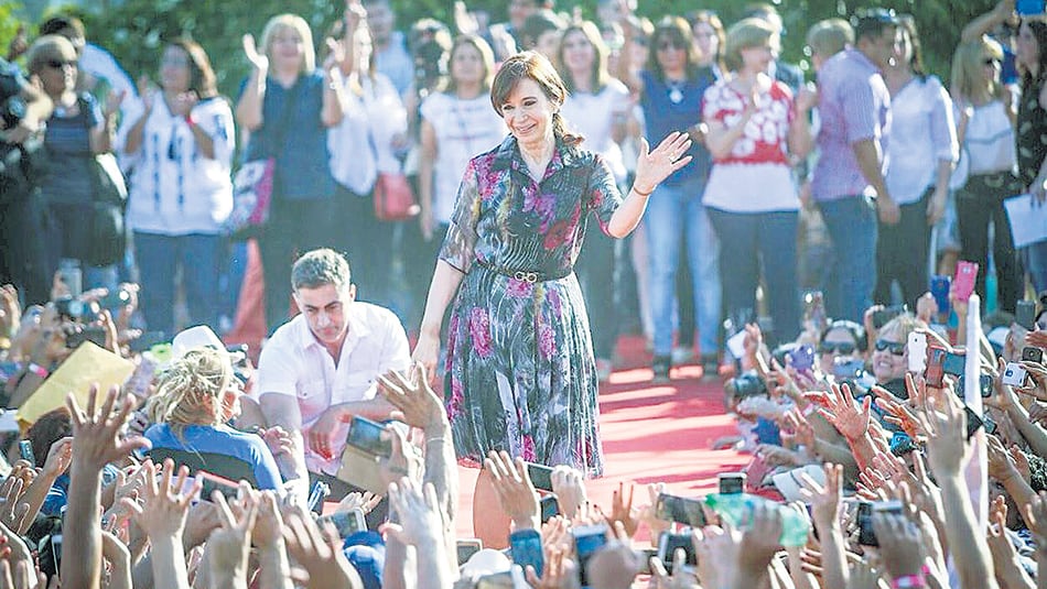 Cristina Kirchner cerró el Encuentro de Mujeres Peronistas realizado en El Cadillal, Tucumán.