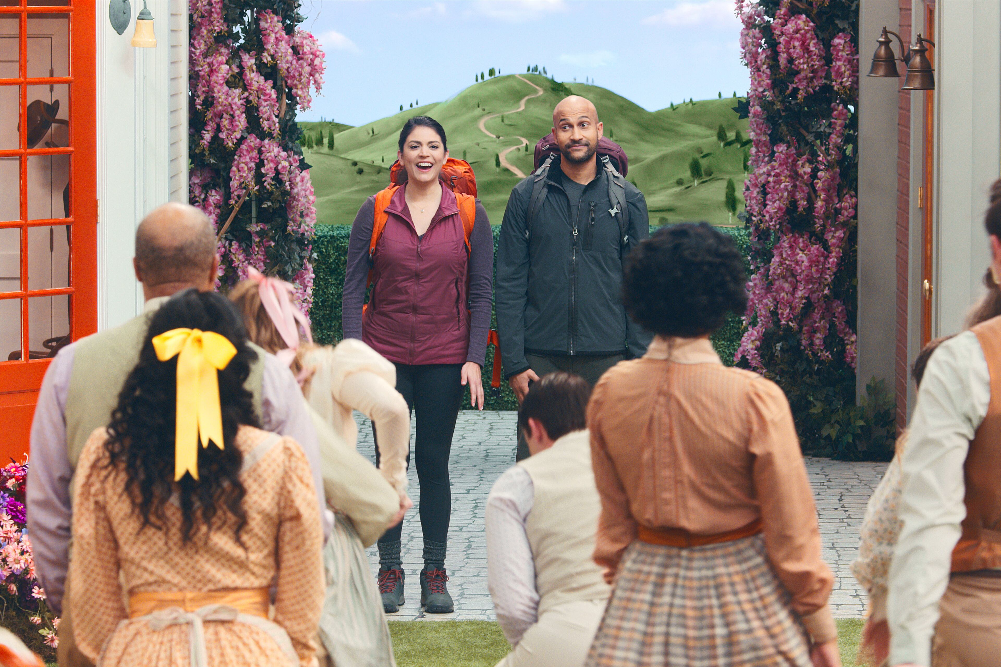 El de Schmigadoon! "es un mundo falso pero con mucho sentido”.