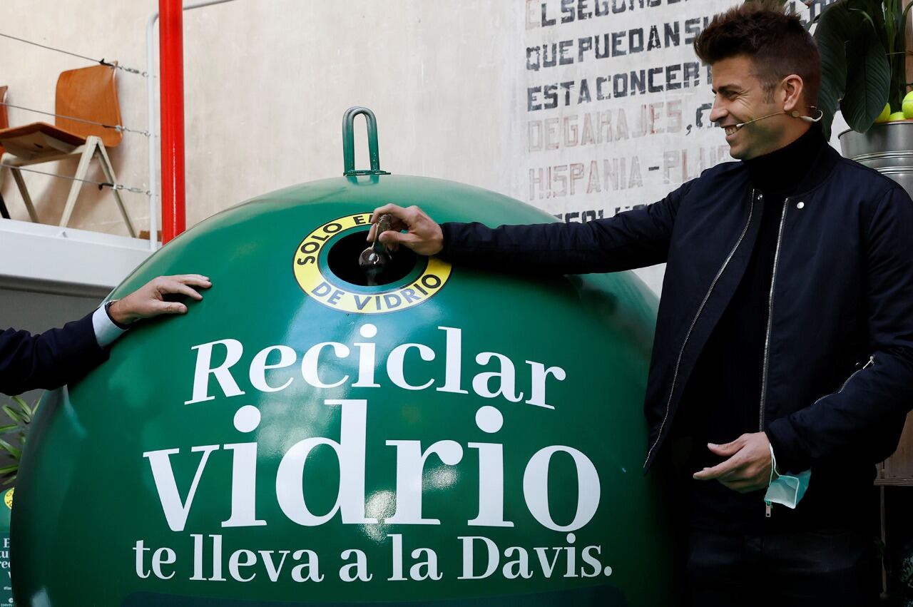 Piqué busca que la Copa Davis sea un acontecimiento sustentable