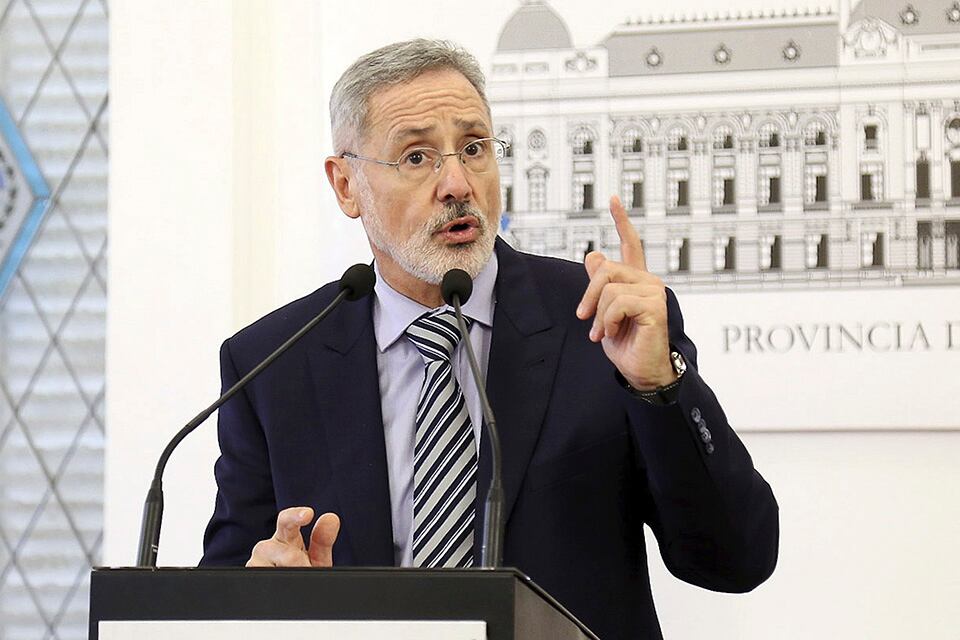 El ministro Marcelo Sain.