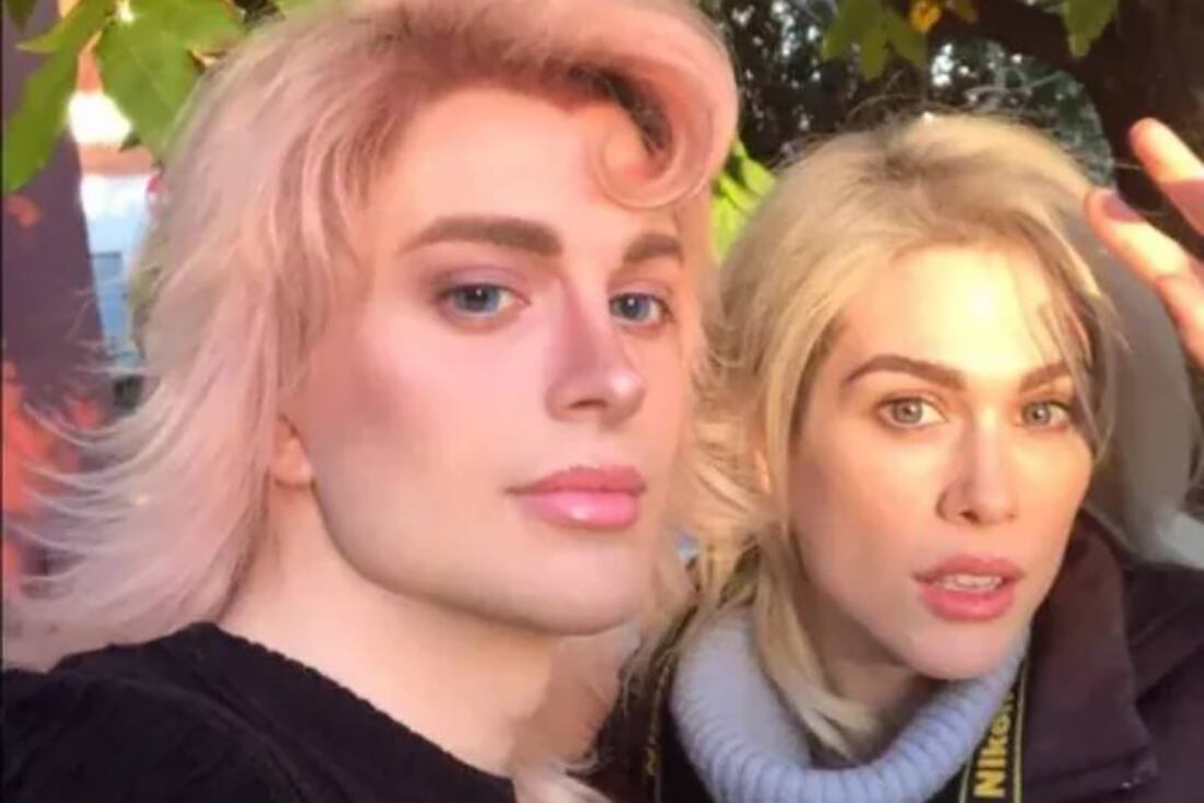 El Elfo y Lidia Lemoine, personajes de la galería estrambótica de Milei. 