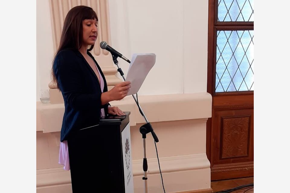 Victoria Stéfano es periodista, tiene 28 años. 