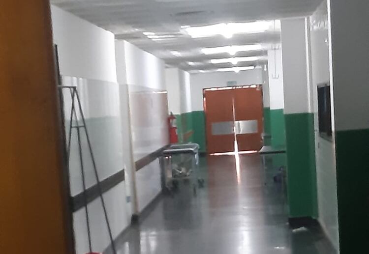 La guardia central del Hospital de Orán