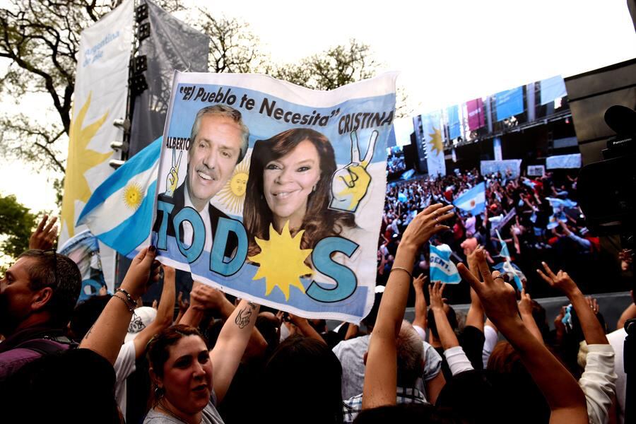 El Frente de Todos arriba en las bocas de urna.