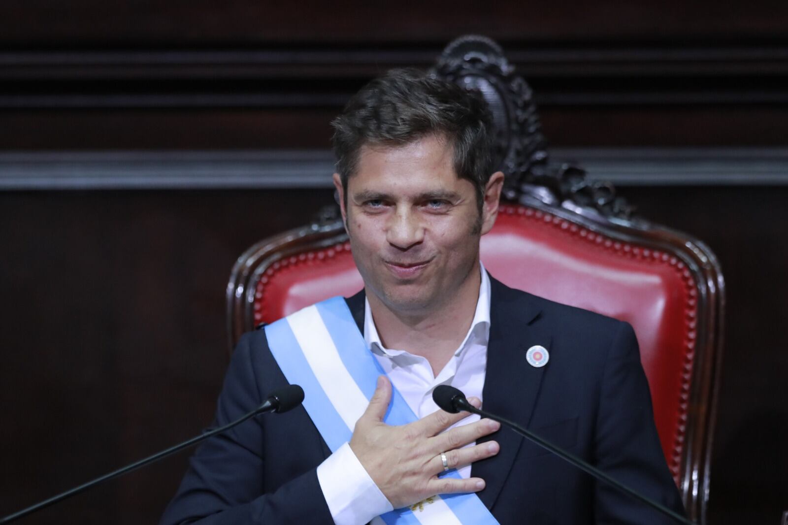 Axel Kicillof, gobernador bonaerense