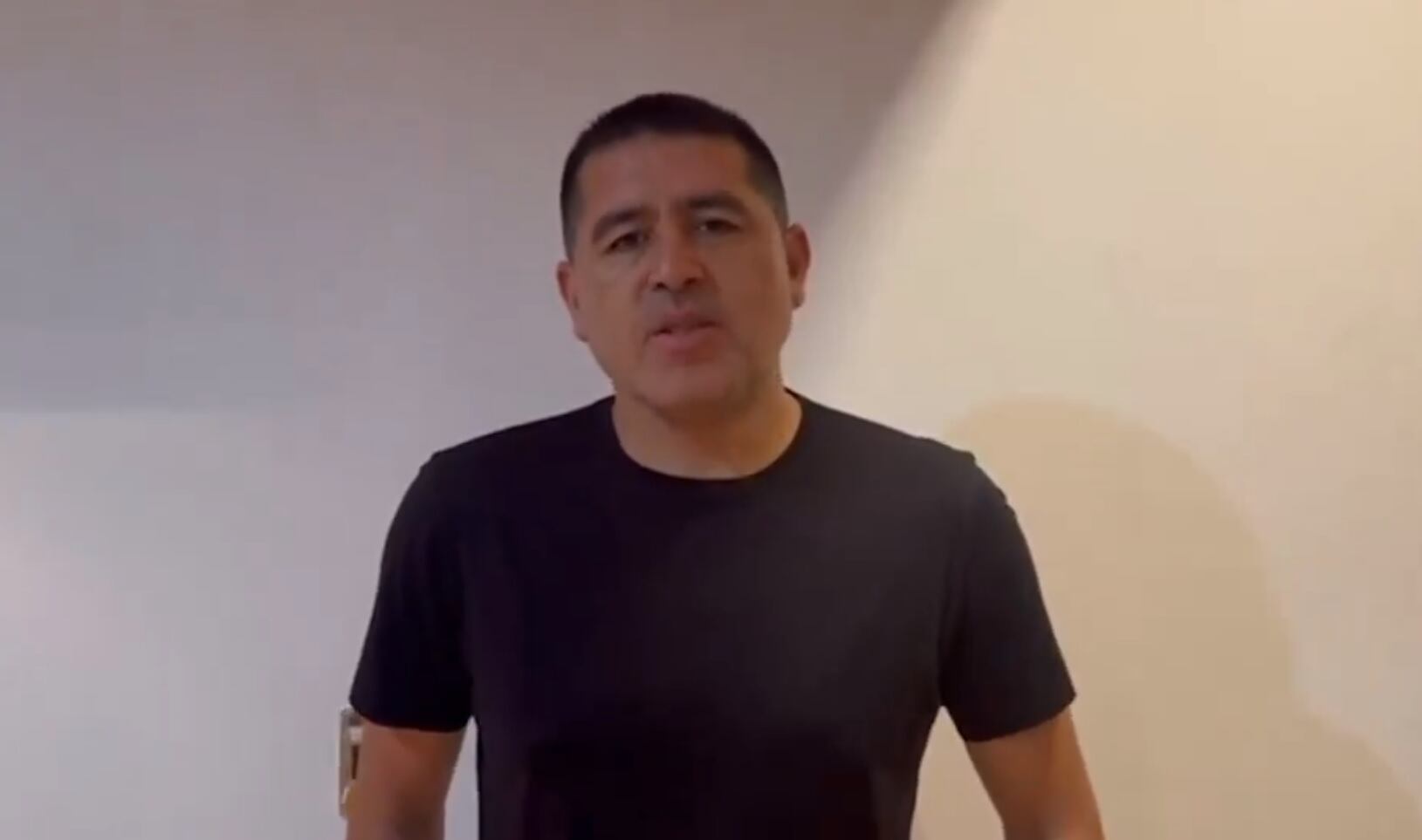 Riquelme dirá presente en el banderazo. Imagen: Captura de video.