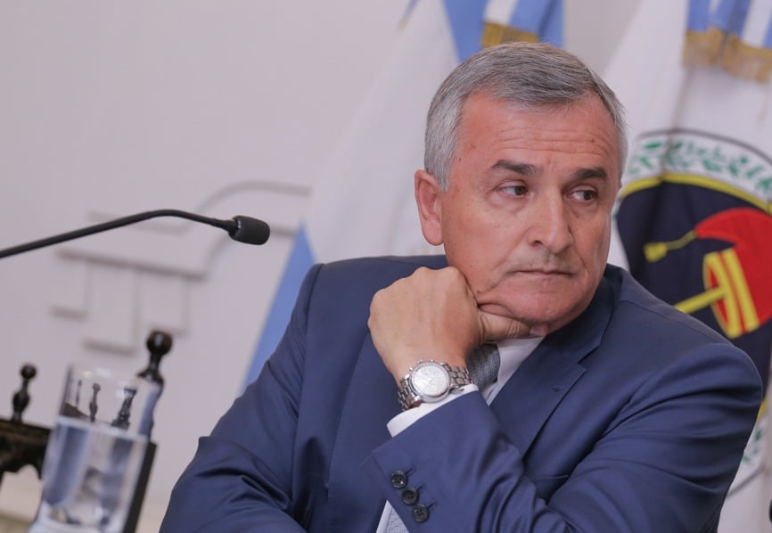 Gerardo Morales, gobernador de Jujuy. 