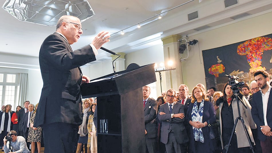 El canciller Jorge Faurie en su mensaje por el Día del Diplomático.