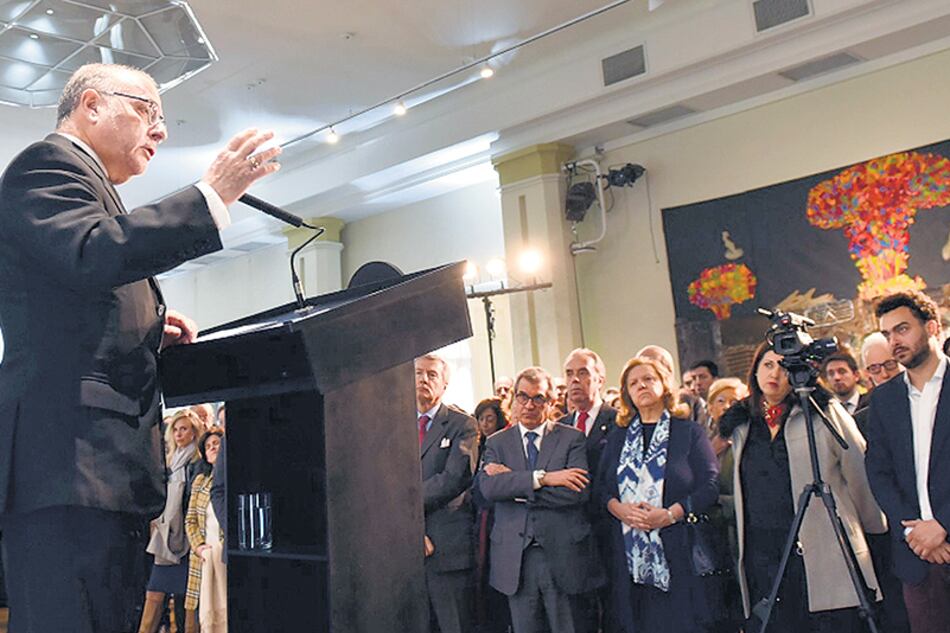 El canciller Jorge Faurie en su mensaje por el Día del Diplomático.